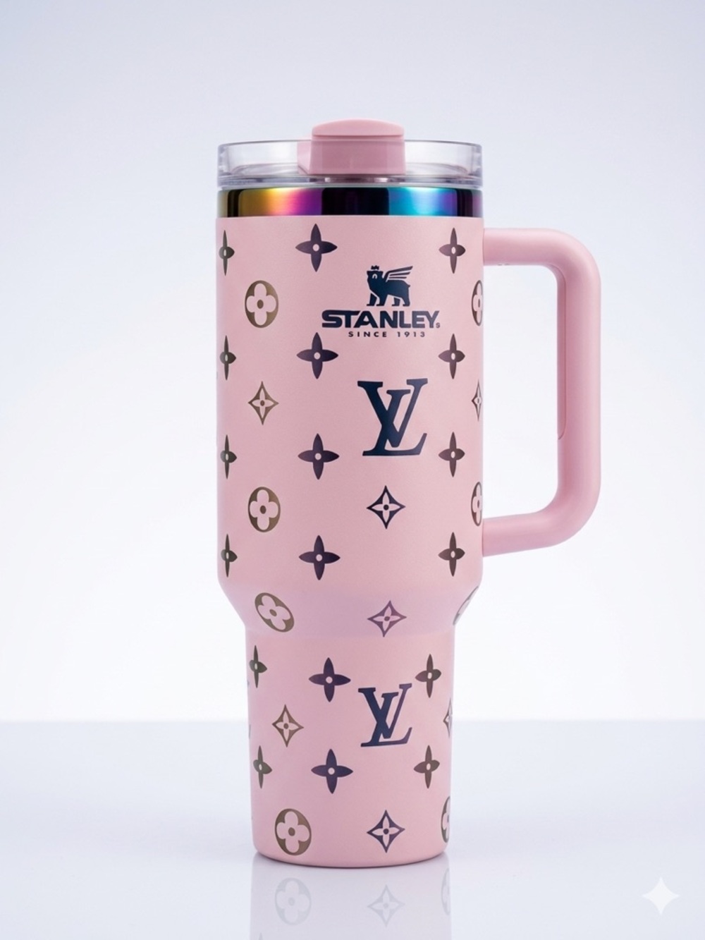 Stanley 40oz Travel Tumbler with LV Pattern - Picture 3 of 4